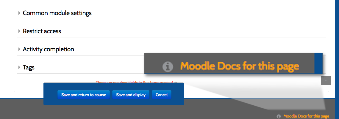 Using tags - MoodleDocs